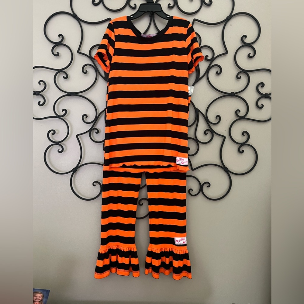 Ruffle Girl 2 Piece Halloween Outfit